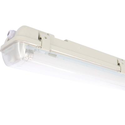 EcoPlus Dubbel LED TL armatuur 60 cm - Incl. 2 LED TL buizen - Geschikt voor binnen en buiten - IP65 - 4000K - 2200 lumen