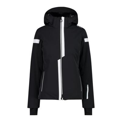 CMP Zip Hood Dames Wintersportjas Nero 42