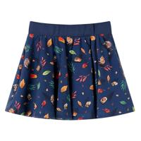 VidaXL Kinderrok 104 marineblauw - thumbnail
