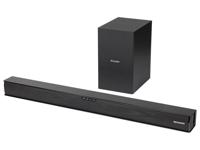 Sharp HT-SBW182 2.1 Slim Soundbar 74 cm + Draadloze Subwoofer Zwart - thumbnail