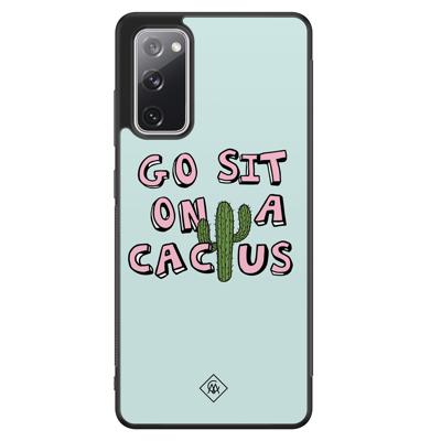 Samsung Galaxy S20 FE hoesje - Go sit on a cactus Samsung Galaxy S20 FE hoesje - Go sit on a cactus