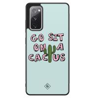 Samsung Galaxy S20 FE hoesje - Go sit on a cactus - thumbnail