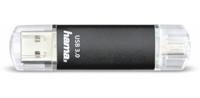 Hama FlashPen Laeta Twin USB-stick smartphone/tablet Zwart 32 GB USB-A 3.2 Gen 1, Micro-USB 2.0 - thumbnail