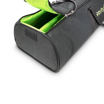 Gravity SS 5211 B SET 1 speakerstatievenset met draagtas (aluminium)