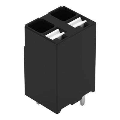 WAGO 2086-3122 Printklem 1.50 mm² Aantal polen 2 Zwart 1 stuk(s)