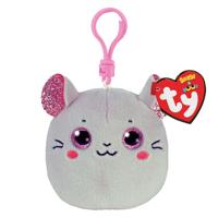 TY Squish a Boo Clips Knuffel Muis Catnip 8 cm - thumbnail
