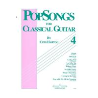 EMC Popsongs for Classical Guitar 4 - Cees Hartog gitaarboek - thumbnail