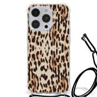 iPhone 14 Pro Case Anti-shock Leopard - thumbnail