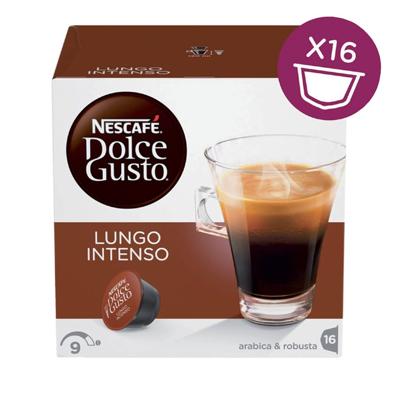 Koffiecups Dolce Gusto lungo intenso 16 stuks