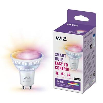 WiZ 8720169076761 LED-lamp Energielabel F (A - G) GU10 Reflector 4.7 W Warmwit tot koudwit, RGBW 1 stuk(s)