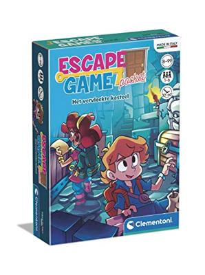 Clementoni pocket escape spel - het vervloekte kasteel - thumbnail