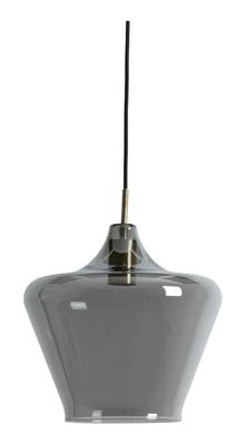 Light & Living Hanglamp 'Solly' Ø30cm, kleur Antiek Brons/Smoke