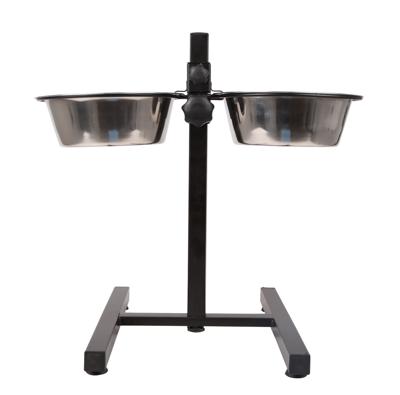 Nobleza Hoogte verstelbare hondenvoerbak - Maat M