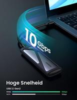 Ugreen 10902 behuizing voor opslagstations SDD-behuizing Grijs M.2 - thumbnail