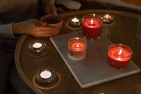 Bolsius geurkaars in glas oud wood 63x90 true scents - thumbnail
