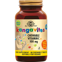 Solgar Kangavites Vitamine C 100 mg Kauwtabletten voor Kinderen - thumbnail