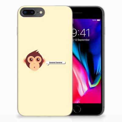 Apple iPhone 7 Plus | 8 Plus Telefoonhoesje met Naam Monkey Apple iPhone 7 Plus | 8 Plus Telefoonhoesje met Naam Monkey