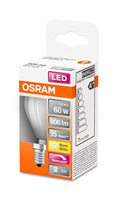 OSRAM HOMELIGHTING 4058075447837 LED-lamp Energielabel D (A - G) E14 Peer 5.9 W = 60 W Warmwit (Ø x l) 45 mm x 77 mm 1 stuk(s) OSRAM HOMELIGHTING 4058075447837 LED-lamp Energielabel D (A - G) E14 Peer 5.9 W = 60 W Warmwit (Ø x l) 45 mm x 77 mm 1 stuk(s)