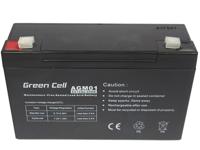 Green Cell Green Cell - USV-Akku - 1 x Batterie - Sealed Lead Acid (SLA) Loodaccu 6 V 12 Ah Loodvlies (AGM) (b x h x d) 151 x 94 x 50 mm Kabelschoen 4.8 mm - thumbnail
