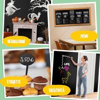 Securit krijtmarker wit, etui met 5 stuks in geassorteerde diktes - thumbnail