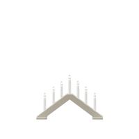 Konstsmide 3985-975 Kerstboog Pyramide Warmwit LED Beige (mat) - thumbnail