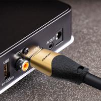 Qoltec 50354 HDMI v2.1-kabel Ultrahoge snelheid 8K | 60Hz | 30AWG | GOUD | 1m - thumbnail