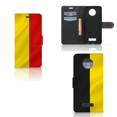 Motorola Moto Z Bookstyle Case Belgische Vlag Motorola Moto Z Bookstyle Case Belgische Vlag