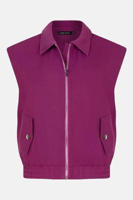 Ydence Gilet Danielle | Fuchsia purple