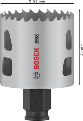 Bosch Accessoires PRO Multi Material PC Plus gatzaag | 51 mm - 2608594387 Bosch Accessoires PRO Multi Material PC Plus gatzaag | 51 mm - 2608594387