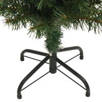 Kunstkerstboom met standaard smal 210 cm PVC groen - thumbnail