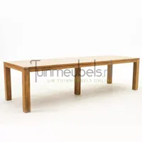 Tuintafel Colombo teak 300x100x76cm - thumbnail
