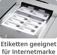 Avery Witte gerecycleerde universele etiketten ft 105 x 48 mm (b x h), 1.200 stuks, 12 per blad - thumbnail