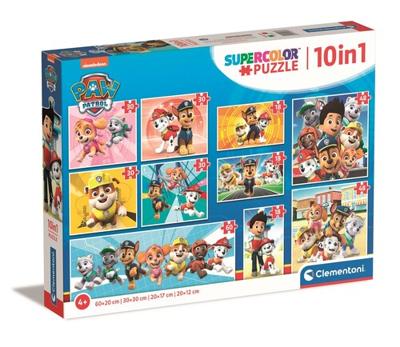Clementoni puzzels paw patrol, 10in1