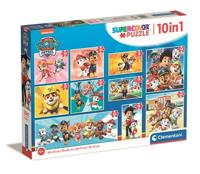 Clementoni puzzels paw patrol, 10in1 - thumbnail