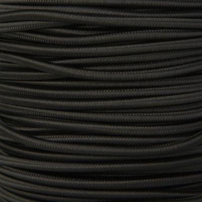 Strijkijzersnoer Zwart 2-aderig - per lopende meter