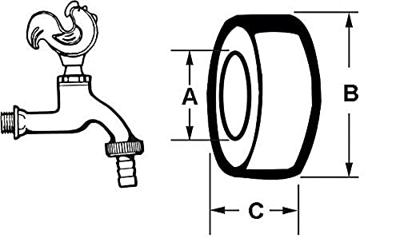 Cornat Rozet 1/2X5Mm Ms - T384101