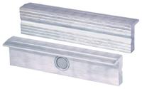 Heuer Beschermbek voor bankschroef | voor bekbreedte 120 mm | ribbelprofiel | aluminium | 1 paar - 110120 - 110120 - thumbnail