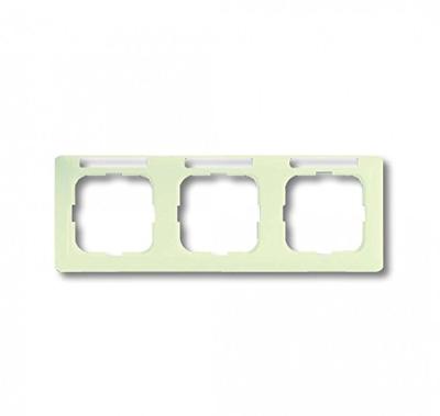 Busch-Jaeger 2CKA001754A4097 Frame 3-voudig Duro 2000 SI Lineair Parel-wit, Crème-wit 1 stuk(s) Busch-Jaeger 2CKA001754A4097 Frame 3-voudig Duro 2000 SI Lineair Parel-wit, Crème-wit 1 stuk(s)