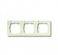 Busch-Jaeger 2CKA001754A4097 Frame 3-voudig Duro 2000 SI Lineair Parel-wit, Crème-wit 1 stuk(s) - thumbnail