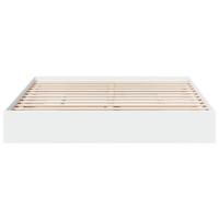 Bedframe met lades bewerkt hout wit 180x200 cm - thumbnail