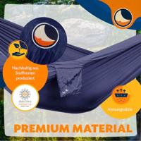 Ticket to the moon King Size Hangmat Navy Blue/Navy Blue - thumbnail