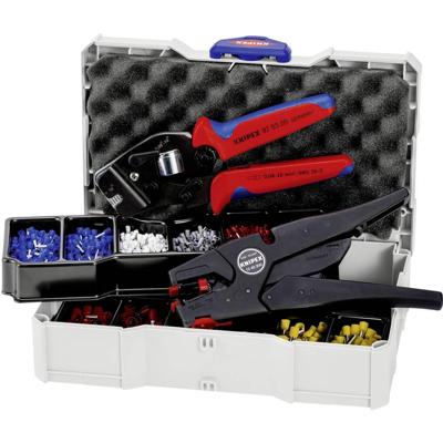 Knipex Assortiment adereindhulzen | Met krimptang en draadstriptang in systainer | 1 stuk - 97 90 16 - 97 90 16 Knipex Assortiment adereindhulzen | Met krimptang en draadstriptang in systainer | 1 stuk - 97 90 16 - 97 90 16