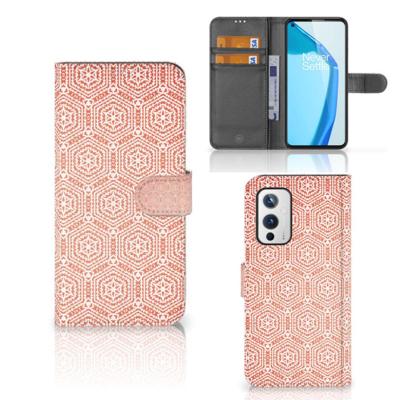 OnePlus 9 | Telefoon Hoesje | Pattern Orange