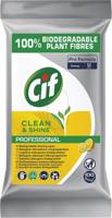Cif vochtige schoonmaakdoekjes Clean & Shine, pak van 100 stuks - thumbnail