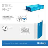 Bestway Zwembad rechthoek steel pro L300 x B200 x H66cm - thumbnail