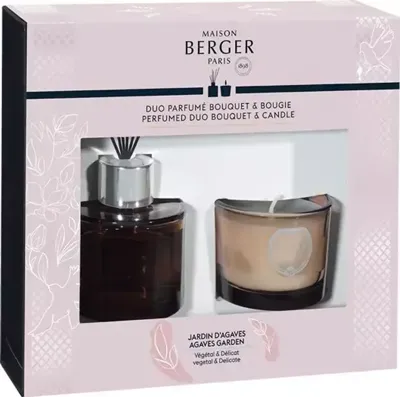 Maison Berger Paris duoset geurkaars joy garden of agaves
