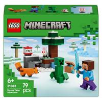 Lego 21583 Minecraft Steve's Taiga Avontuur - thumbnail