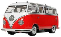 Tamiya 1:10 RC auto Elektro Straatmodel VW Bus Type 2 (T1) Brushed Achterwielaandrijving Bouwpakket M-06 - thumbnail