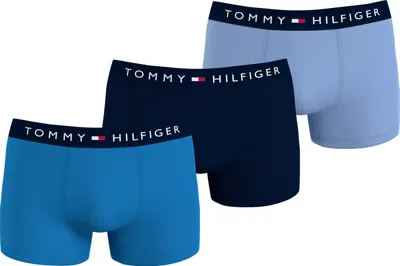 Tommy Hilfiger 3-Pack Heren Boxershorts katoen - Blue - Heren onderbroeken