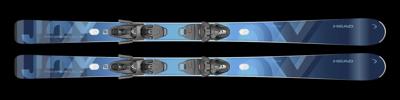 Head Super Joy SW + Joy 11 GW SLR Ski Dames Blue/Blue 158 Head Super Joy SW + Joy 11 GW SLR Ski Dames Blue/Blue 158